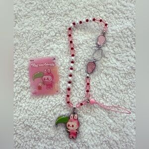 Pop Mart | LABUBU | Big Into Energy | Phone Charm - Love